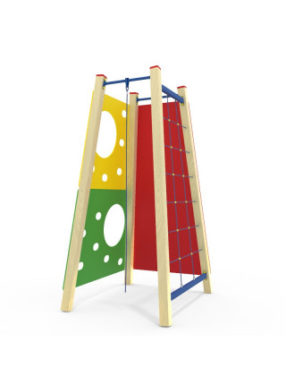 Спортивний майданчик вежа зі скеледромом